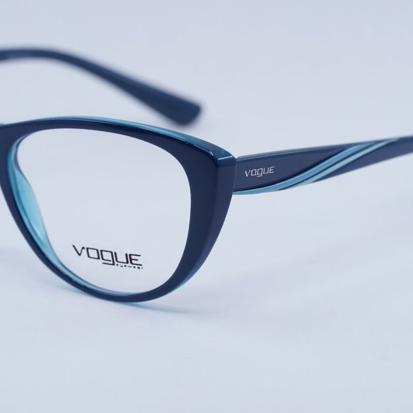 🕶️ New Vogue VO5102 2469 Eyeglasses - Petroleum/Green Frame 51mm - Picture 5 of 10